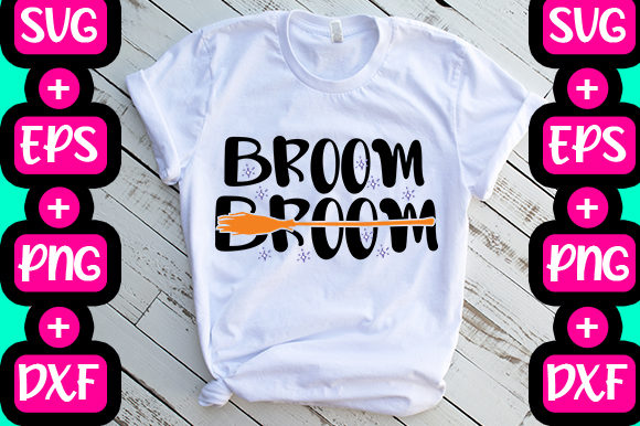 Broom Broom Graphics for T-Shirt Designs