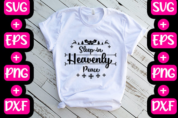 Christmas Sleep in Heavenly Peace Graphics