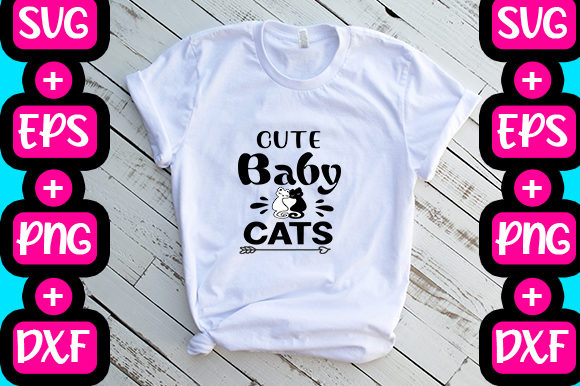 Cute Baby Cats Embroidery Design