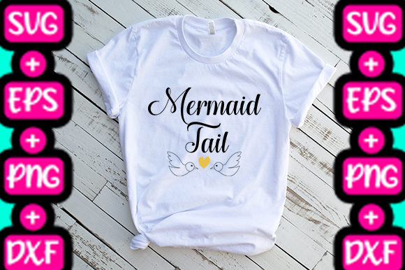 MOM Mermaid Tail Graphics