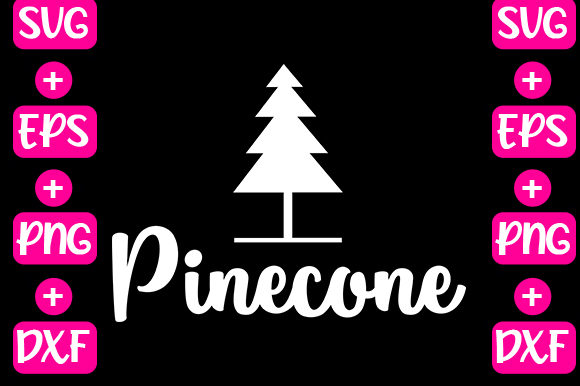 Pinecone Graphics for T-Shirt Designs